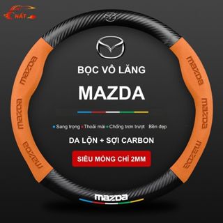 Bọc Vô Lăng, Tay Lái Ô Tô Xe Mazda 2 Mazda 3 Mazda 6 Alexa CX30 CX3 CX8 CX5 BT50, ... Da Cao Cấp