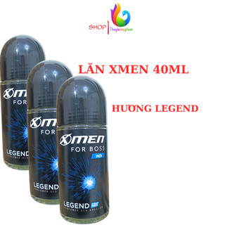 Lăn Khử Mùi Hương Nước Hoa XMEN For Boss Hương Legend 70ml Hoặc 40ml(KM)