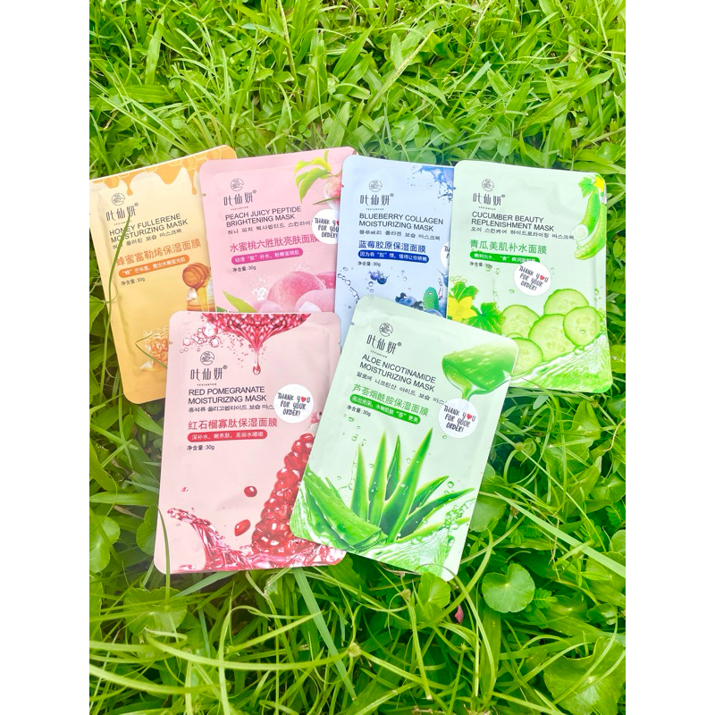 combo 5 miếng mặt nạ nội địa Trung giao màu ngẫu nhiên