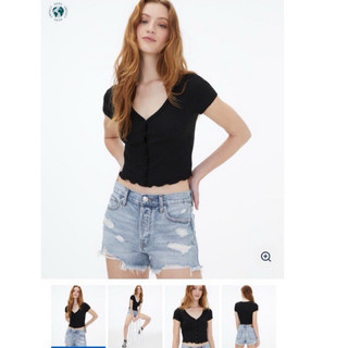 Áo croptop A.e.r.o.postale dư xịn