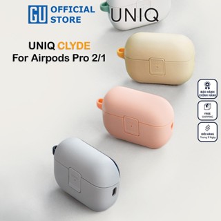 Ốp UNIQ Clyde Cho Airpods Pro 2nd/1st Gen Có Khóa Cài Hỗ Trợ Sạc Không Dây