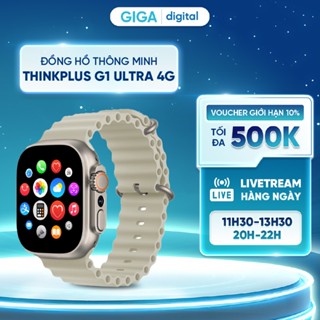 Đồng hồ thông minh ThinkPlus G1 Ultra 4G - Màn hình AMOLED 2.02 inch - Chức năng SOS - Đo nhịp tim - Bảo hành chính hãng