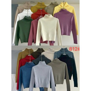 (Loại dày) ÁO LEN CỔ LỌ DÁNG NGẮN LOẠI DÀY, ÁO LEN NỮ CAO CỔ DÁNG CROPTOP SIÊU DÀY SIÊU ẤM