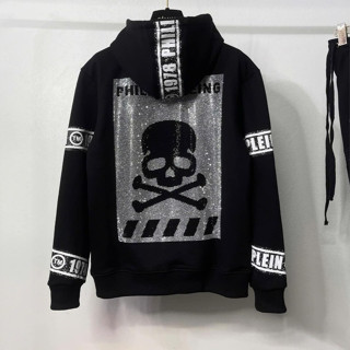  Áo Khoác Nỉ Philipp Plein Khóa Zip Đính Đá Hình Đầu Lâu Sang Trọng Áo Khoác Boy Phố  HOT2025 