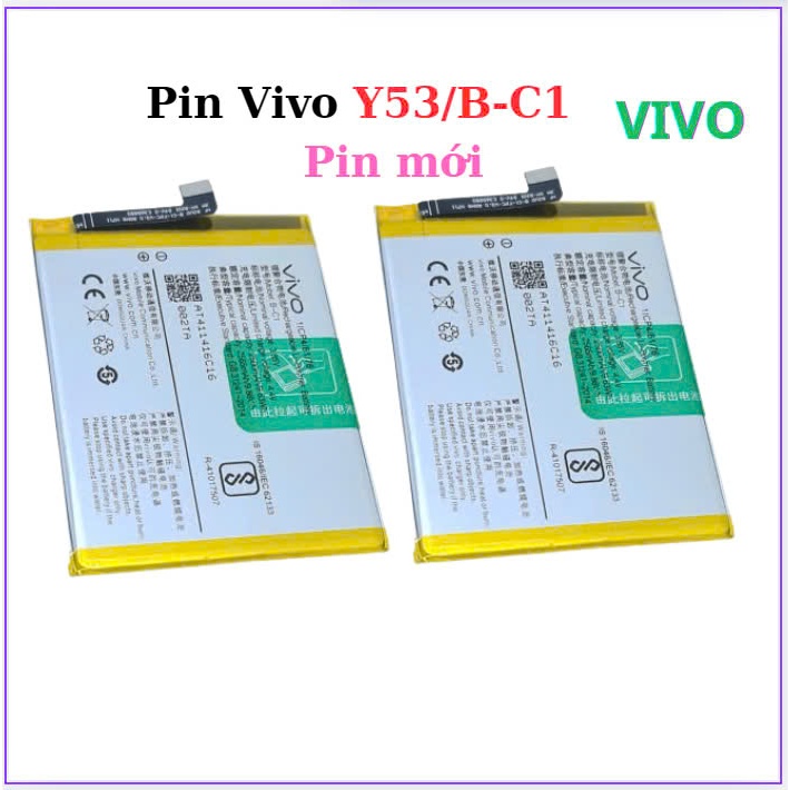 Pin vivo ,B-C1/Y53 ,pin y53 mới
