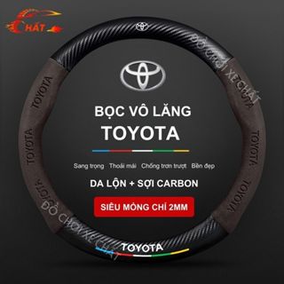 Bọc Vô Lăng Ô Tô Toyota: Cross Corolla Camry Fortuner Highlander Altis Land Cruiser Innova Vios, ...