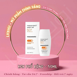 Kem Chống Nắng Mesoestetic Light Water Antiaging Veil SPF 50+
