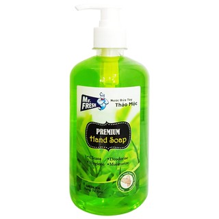 [BÁN CHẠY] Nước rửa tay MrFresh 500ml - Dưỡng ẩm da tay, thơm lâu, sạch khuẩn cao cấp