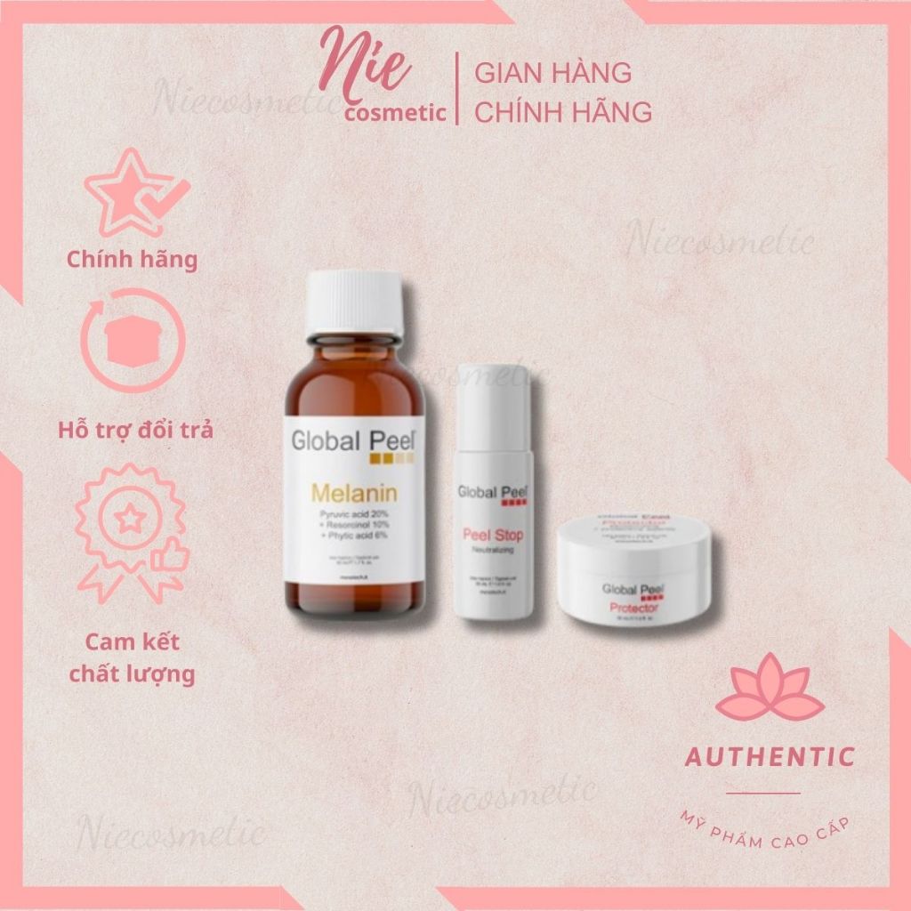 Peel nám và các vấn đề sắc tố da Mesotech Global Peel Melanin