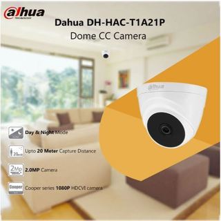 Camera Dahua DH-HAC-T1A21P hồng ngoại Full HD 2.0 Megapixel hàng chính hãng bảo hành 2 năm