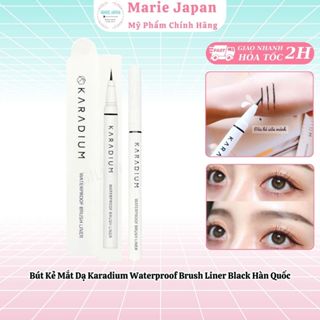 Bút Kẻ Mắt Dạ Karadium Waterproof Brush Liner Black Hàn Quốc