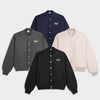 Áo khoác Teelab Classic Varsity Vải Dạ trần bông Unisex Form Oversize Local Brand Unisex AK117