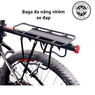  Baga Xe Đạp Nhôm Đa Năng Siêu Nhẹ Lắp Dễ Dàng Cho Xe Đạp MTB & Phố 