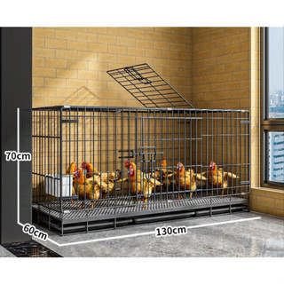 Chuồng 1Mét5 Dành Cho Chó Lớn, Lồng Thú Sơn Tĩnh Điện Gấp Gọn 150x60x70cm Có Thể Nuôi Chó Gà Thỏ