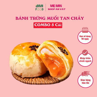 Tphcm combo 5 bánh pía trứng muối tan chảy ngon xuất sắc