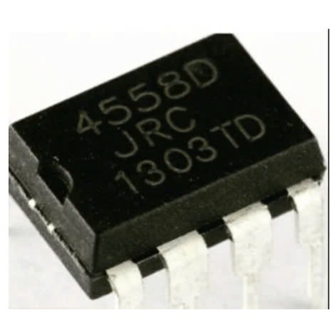 IC 4558, 4558D JRC Op-Amp tháo máy