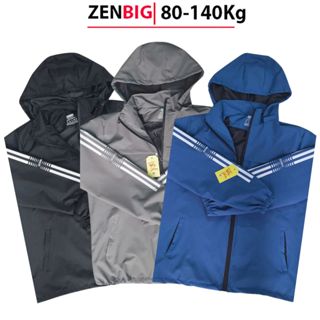 Áo khoác gió nam thu đông big size ZENBIG dành cho người mập người béo 80-140kg