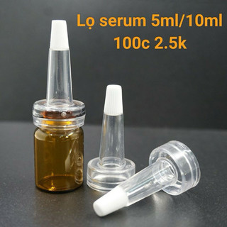 Lọ chiết thủy tinh 5ml, 10ml