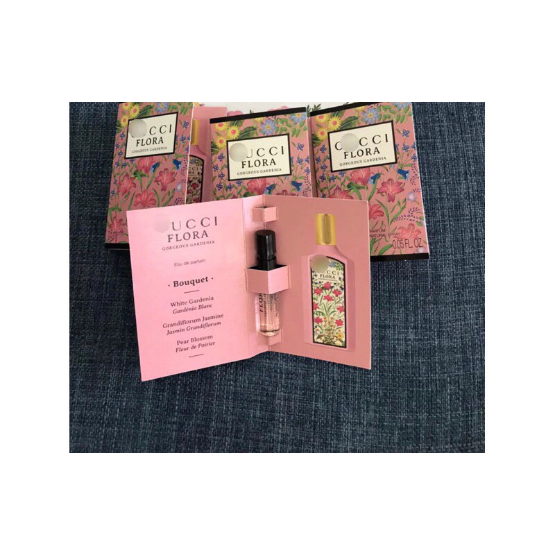 Vial nước hoa Gu¢¢i Flora Gorgeous Gardenia EDP [1.5ml]