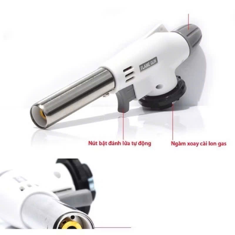 Khò Lửa Bình Gas Thế Hệ Mới Kiểu 2 Cam