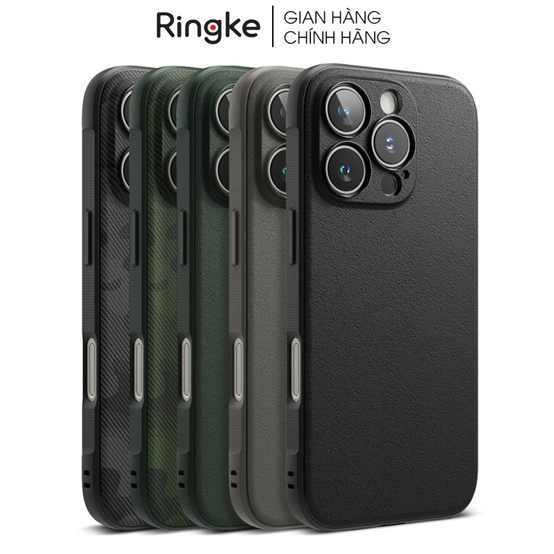 Ốp lưng iPhone 16 Pro Max/16 Pro/16 Plus/16 RINGKE Onyx