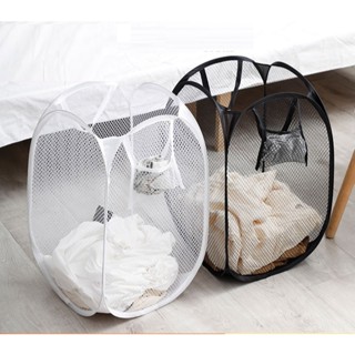 SC-1106 Giỏ đựng quần áo cũ bằng inox cao cấp, sọt đựng quần áo bẩn