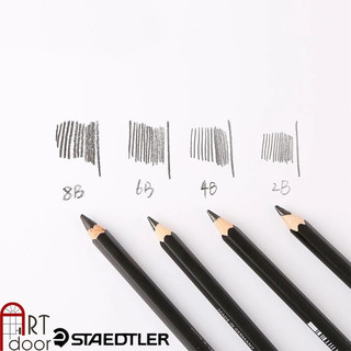 [ARTDOOR] Bút chì than STAEDTLER Lumograph Black thân Đen (cây lẻ)