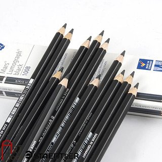 [ARTDOOR] Bút chì than STAEDTLER Lumograph Black thân Đen (cây lẻ)