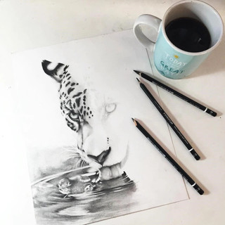 [ARTDOOR] Bút chì than STAEDTLER Lumograph Black thân Đen (cây lẻ)
