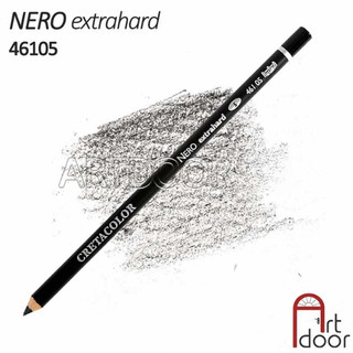 [ARTDOOR] Bút chì than Đen Mịn CRETACOLOR Nero (cây lẻ)