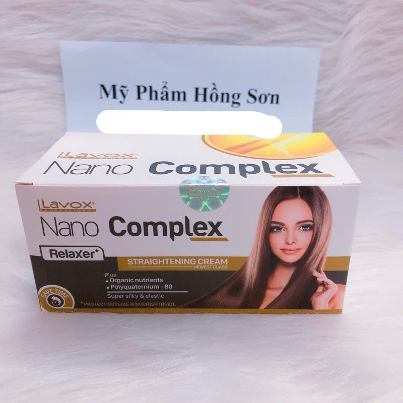 Thuốc duỗi tóc lavox , kem duỗi tóc lavox Nona Complex 150mlx2