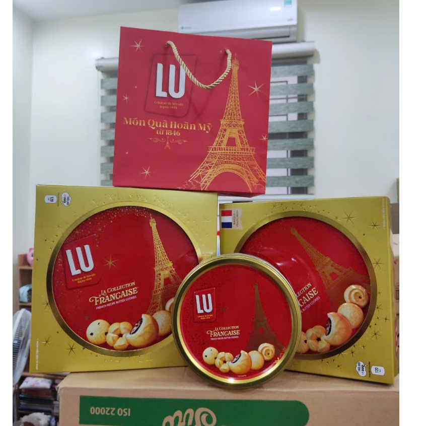 Bánh Quy Bơ Thập Cẩm Lu Hộp  180G/310G/540G/708G