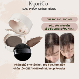  Phấn Phủ Che Khuyết Điểm Tóc Hói Tóc Bạc Tóc Thưa CEZANNE Hair Makeup Nhật Bản 4g 