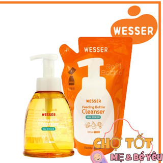 COMBO CỌ ĐA NĂNG + NƯỚC RỬA BÌNH SỮA WESSER