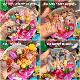   Mua sét 50 tặng 10 Sét 50 20 túi mù Noel động vật labubu mini test nhân phẩm blindbox hottrend labubu Noel capy 