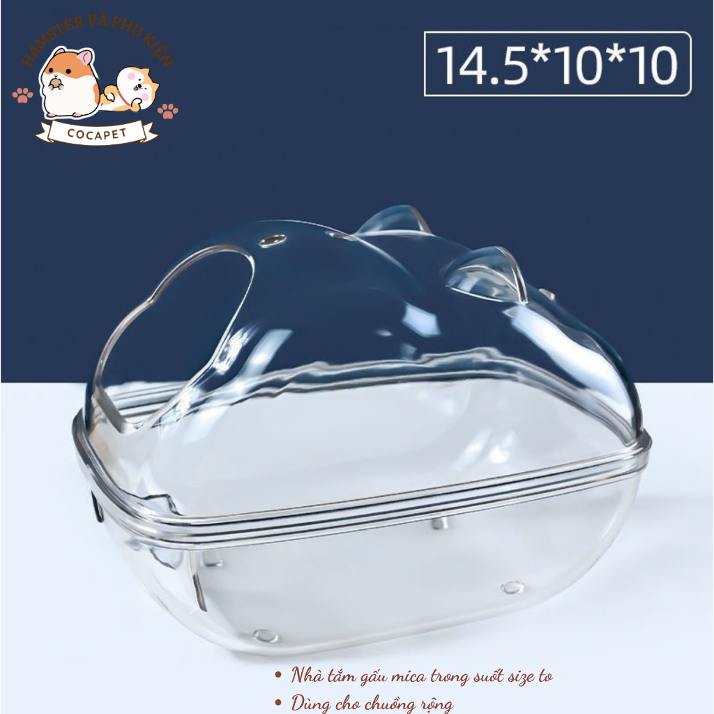 Nhà tắm cho chuột hamster