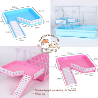 Tầng lửng gỗ lồng 47 cho hamster