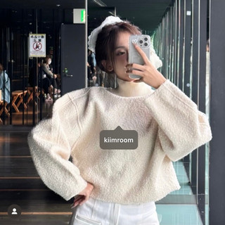 Áo sweater dạ mỏng lông cừu (Có sẵn hoả tốc - Hình ảnh thật shop chụp)