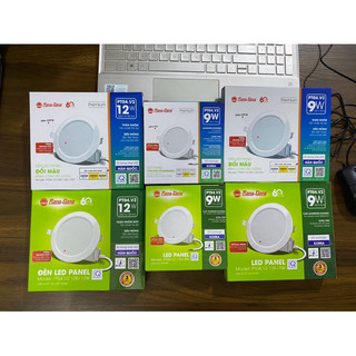   Rạng Đông  Đèn LED Panel âm trần tròn Rạng Đông PT04.V2 9W 12W chính hãng 