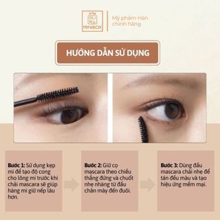 (BILL HÀN) Chải Mi PERIPERA Ink Black Cara 8g