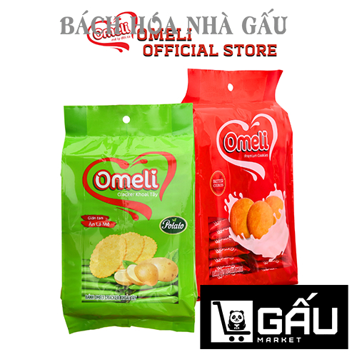 Bánh Omeli Cracker túi 300gr