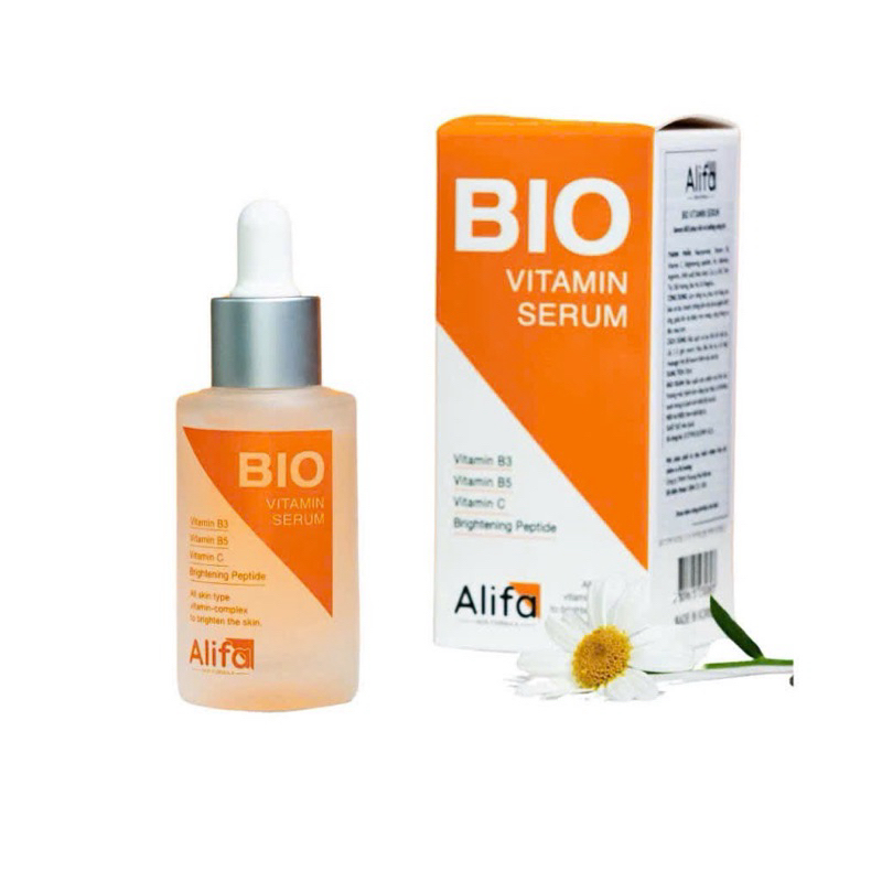 Serum B3 phục hồi và dưỡng trắng da Alifa BIO Vitamin Serum 35ml