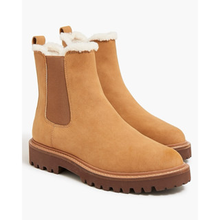  J.Crew Lug Sole Chelsea Boots - Giày Boot Da Nữ Sang Trọng - Đi Tuyết - Giữ Ấm Cho Chân 