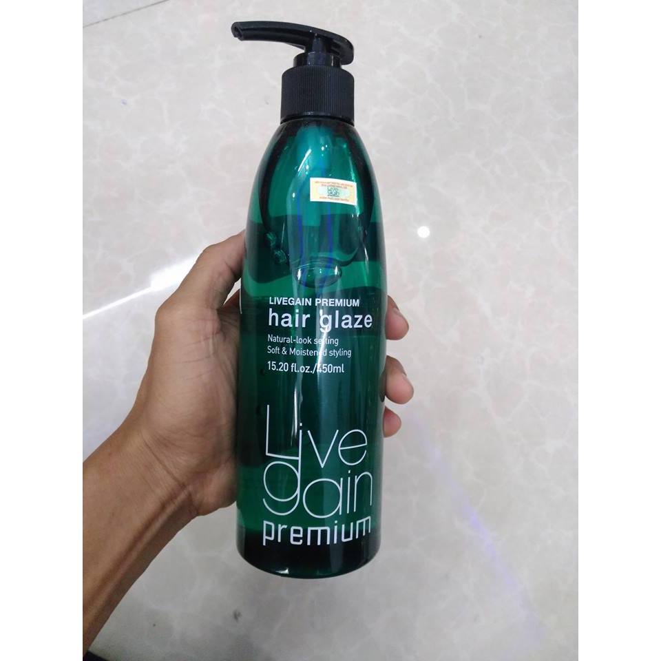 GEL TẠO KIỂU LIVEGAIN 450ML HÀN QUỐC