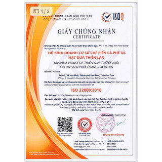 Hạt dưa sạch Thiên Lan vị bơ rang củi (40g)
