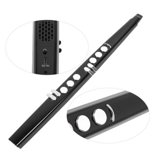 Sáo điện tử Mini S100, 13 hiệu ứng âm thanh, Kết nối Bluetooth, nút bấm cảm ứng - Giá xả cho AE nha!