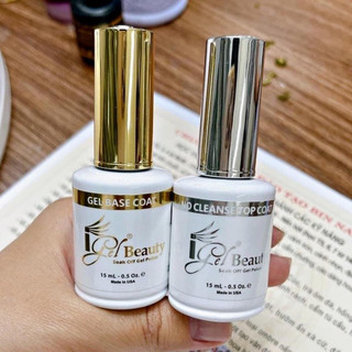 [Siêu Rẻ] Base Top IGEL Siêu Bền và Siêu Bóng 15ml Hàng chuẩn chính hãng Logo dập nổi trên nắp và dưới đáy chai.