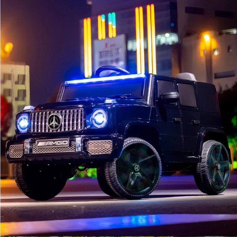 ( BẢN BÁNH CAO SU) Xe Ô Tô Điện G63 xe cho bé dưới 4 tuổi