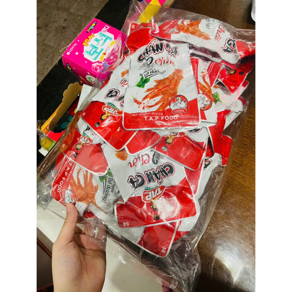 [Sỉ] Lốc 20 Bịch Chân gà có xương 2 Chân TAPFOOD