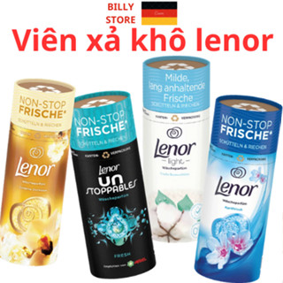 Viên xả vải khô Lenor tích hợp nước hoa giúp làm mềm vải và lưu hương lâu hộp 160g (Hàng nội địa đức)
